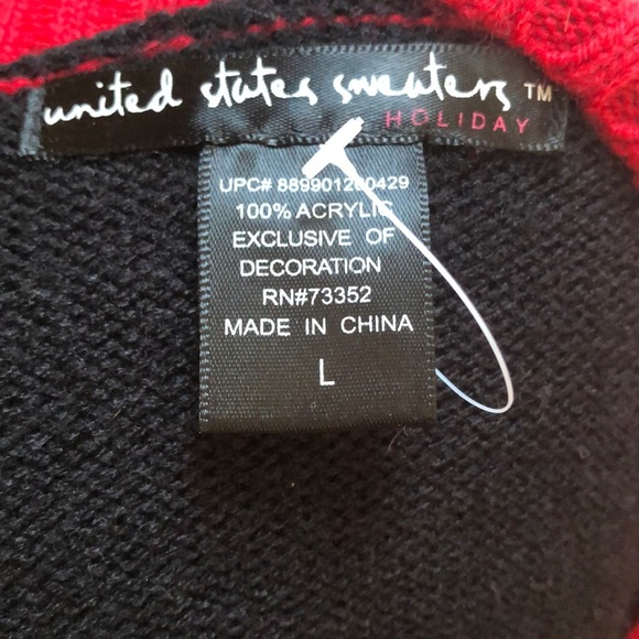 United States Sweater Christmas Tree Large - Picture 5 of 5